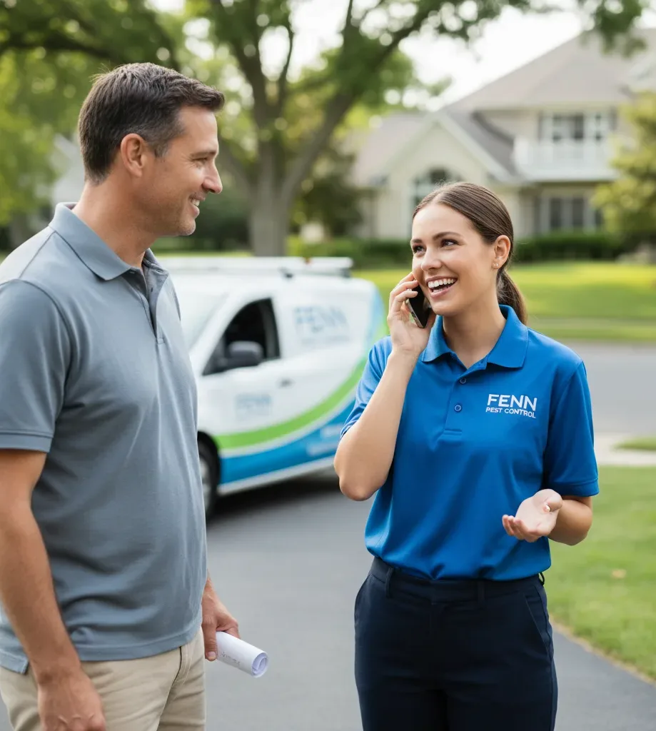 Fenn Pest Control customer support in Martell